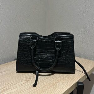 Aldo black hand bag